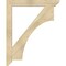 Ekena Millwork Westlake Slat Rough Sawn Bracket, Douglas Fir, 4"W x 36"D x 44"H BKT04X36X44WTL06RDF - alternate 2